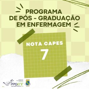 Destaque nota 7 (Programa de Pós-graduação em Enfermagem/FFOE)