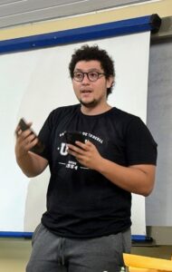 discente do curso de Enfermagem Alberto Daniel Teixeira da Silva